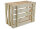 Holzkiste M Natur zur Aufbewahrung Dekoration 40x30x22,3 cm - Stiege Steige Obstkiste Präsentkorb Geschenk