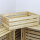 Holzkiste L Natur zur Aufbewahrung Dekoration 59,5x39,5x20,5 cm - Stiege Steige Obstkiste Präsentkorb Geschenk