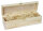 Weinkiste Klappdeckel Verschluß Holzwolle 1 Flasche 36x11x10,1cm - Holzkiste Weinbox Weinverpackung Kiste Deckel