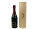 Furnierhülse Holz Natur für 1 Flasche Sekt Geschenkverpackung Dokumentenrolle