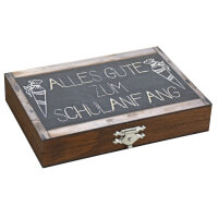 Geschenkbox zur Einschulung/Schulanfang Geldgeschenk Tafel
