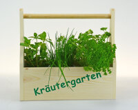 Kräutergarten - Box mit Tragegriff - Küchendeko