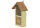 Kleines Insektenhotel aus Holz zum Aufhängen (mit Pappröhrchen & Schilf)
